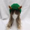 1PC Devil Trendy Warm Stretchy Knitted Playful Beanie Winter-Ready Hat Cold-Resistant Horn Soft-Knitted