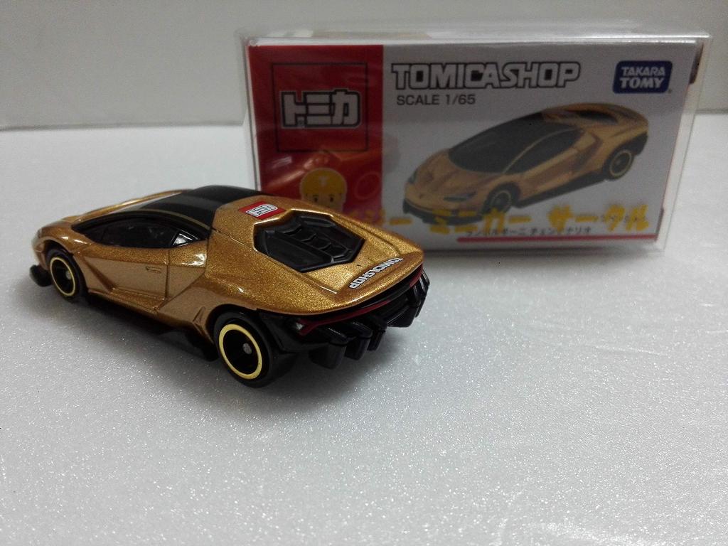 Tomica Shop Exclusive Lamborghini Centenario Crazy Miniature Car Circle with Case, Shipped from Amazon Warehouse