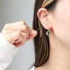 Kenjie Fashion Классический круглый кулон с цирконом и набор серег для женщин