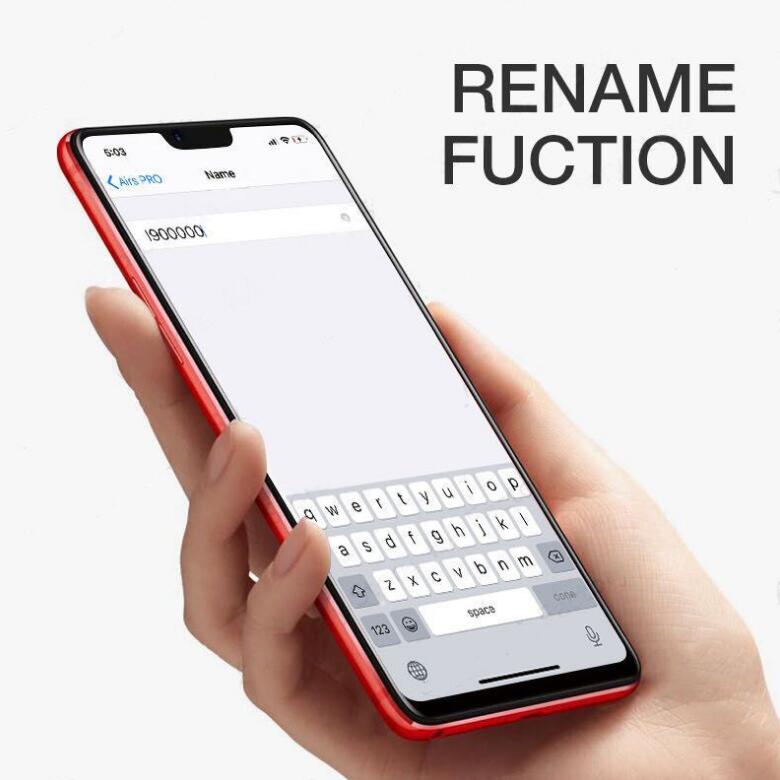 TWS Air 3 Gaming Wireless Bluetooth Наушники GPS-позиционирование Наушники Изменение имени Наушники Беспроводная зарядная гарнитура для телефона IOS Android