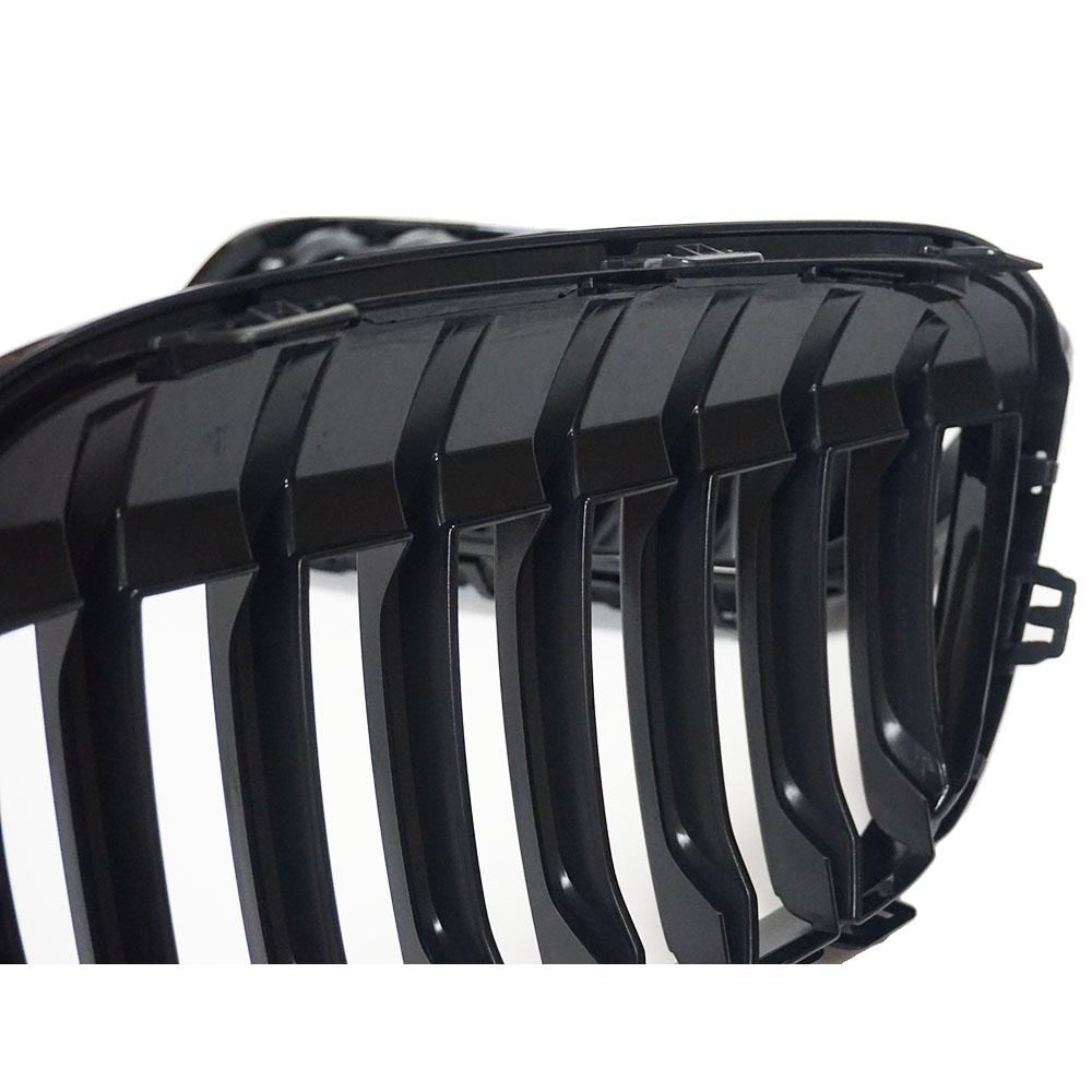 2 шт., передний бампер, решетка для почек, однолинейная для BMW X1 F48 F49 2016-51117383363 51117383364 автомобиля