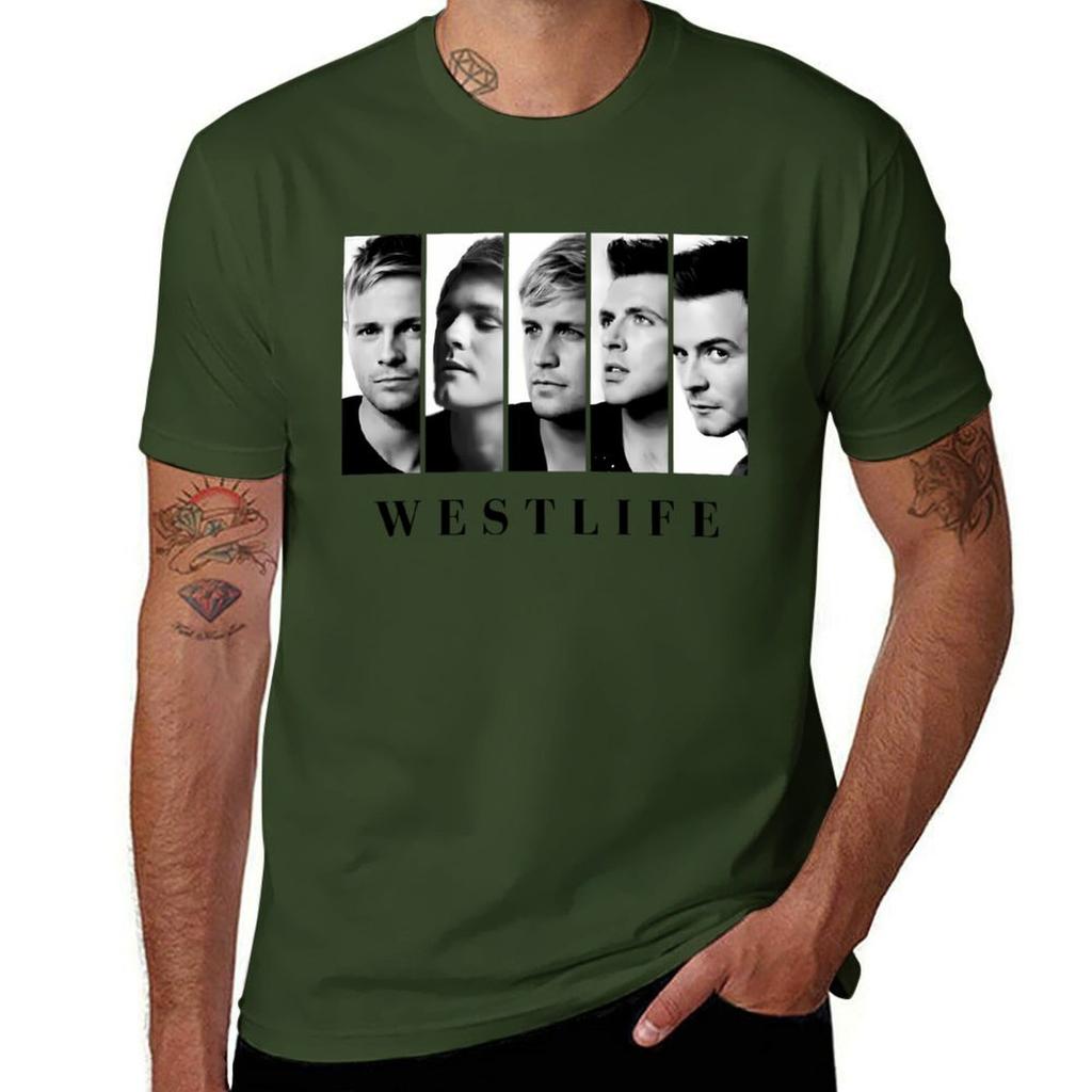 Westlife Vintage Members Tshirt blacks shirts graphic tees heavy weight t shirts for men