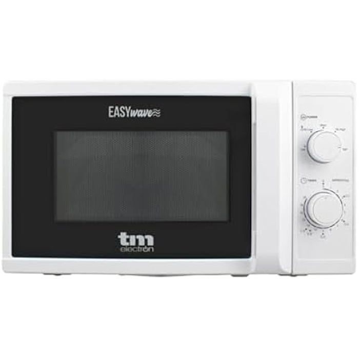Микроволновая печь - TM ELECTRON - TMPMW002WHT EASYWAVE - 20 л - 5 уровней мощности - Разморозка