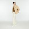 MLB Down Jacket Unisex Linen Beige Yellow (Unisex) Down Jackets 3ADJB0336 43BGM