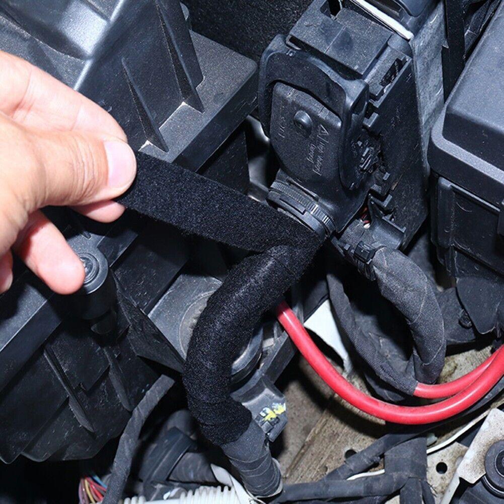 Быстрая доставка, скрепленная проводная лента, тканевая лента, 1 шт., клейкая тканевая тканевая лента, жгут кабелей, термостойкий, длина 15 м