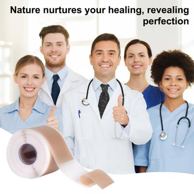 Силиконовые пластыри для рубцов, рулон ленты для рубцов, профессиональные мягкие полоски для рубцов после хирургических операций, келоидные рубцы, лечение угревой сыпи, силиконовый гелевый пластырь