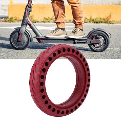 Шина Подходит для Электросамоката M365 M365 Pro 8.5x2 Резиновая Противоскользящая Амортизирующая Внешняя Шина для Самоката Красная