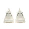 Anta Leather Rabbit Shoes Casual Shoes Winter Thick Sole Height Increasing Wear Resistant Low Top Sneakers Women Sneakers White Green 922328816-4