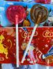 Heart Lollipops ON A STRIP Fruit Hearts Cola KARWIT 8 x 5g