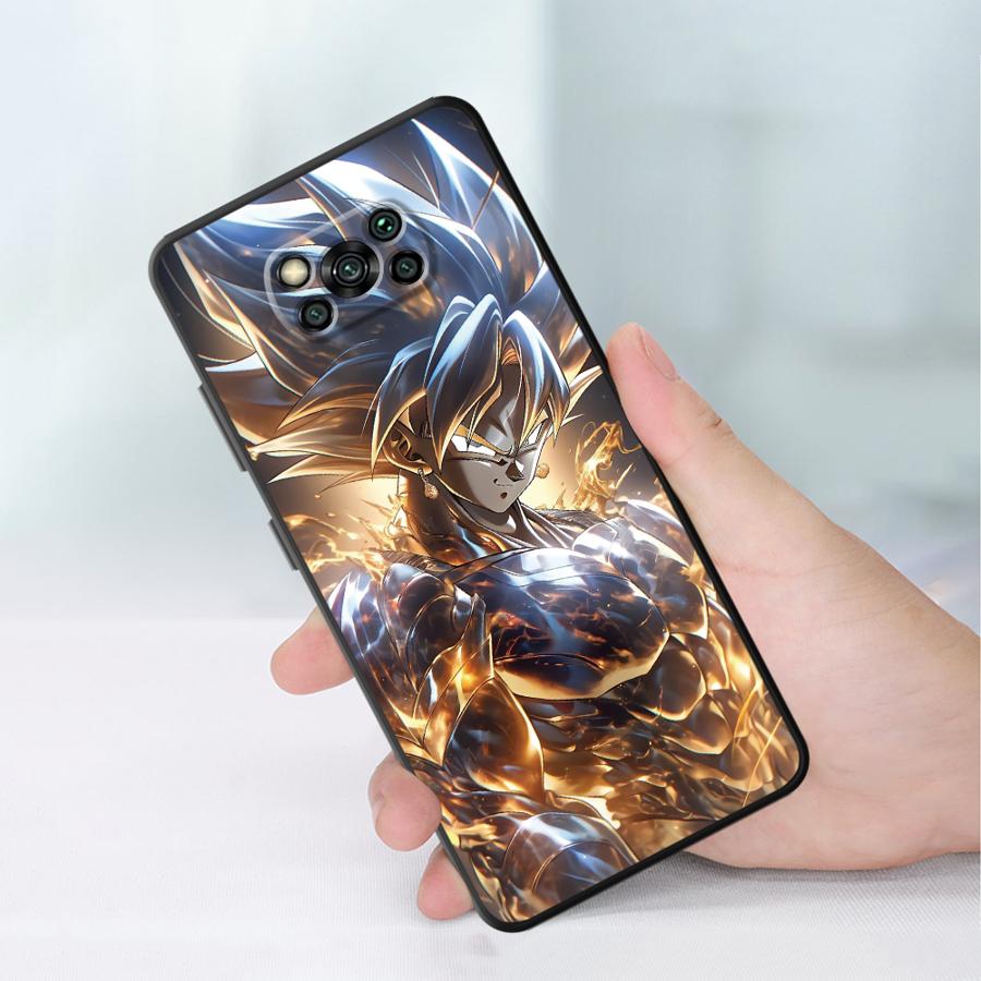 D-ragonS B-allS Goku Чехол для телефона для Xiaomi Poco F8 F3 F1 C71 C75 M7 Pro M3 M4 X7 X3 X4 X5 Pro C50 M5 C61