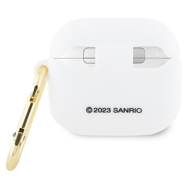 Hello Kitty HKA33DKHSH Airpods 3 coverwhite/white Silicone 3D Kitty Head