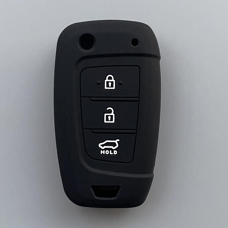 Силиконовый чехол-держатель для автомобильного ключа Hyundai Tucson nx4 Elantra Kona VENUE 2021 2022 Solaris 2017 Sonata Solarium Автомобильный ключ