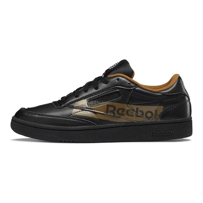Reebok Унисекс Кроссовки Club C Черные GX1140