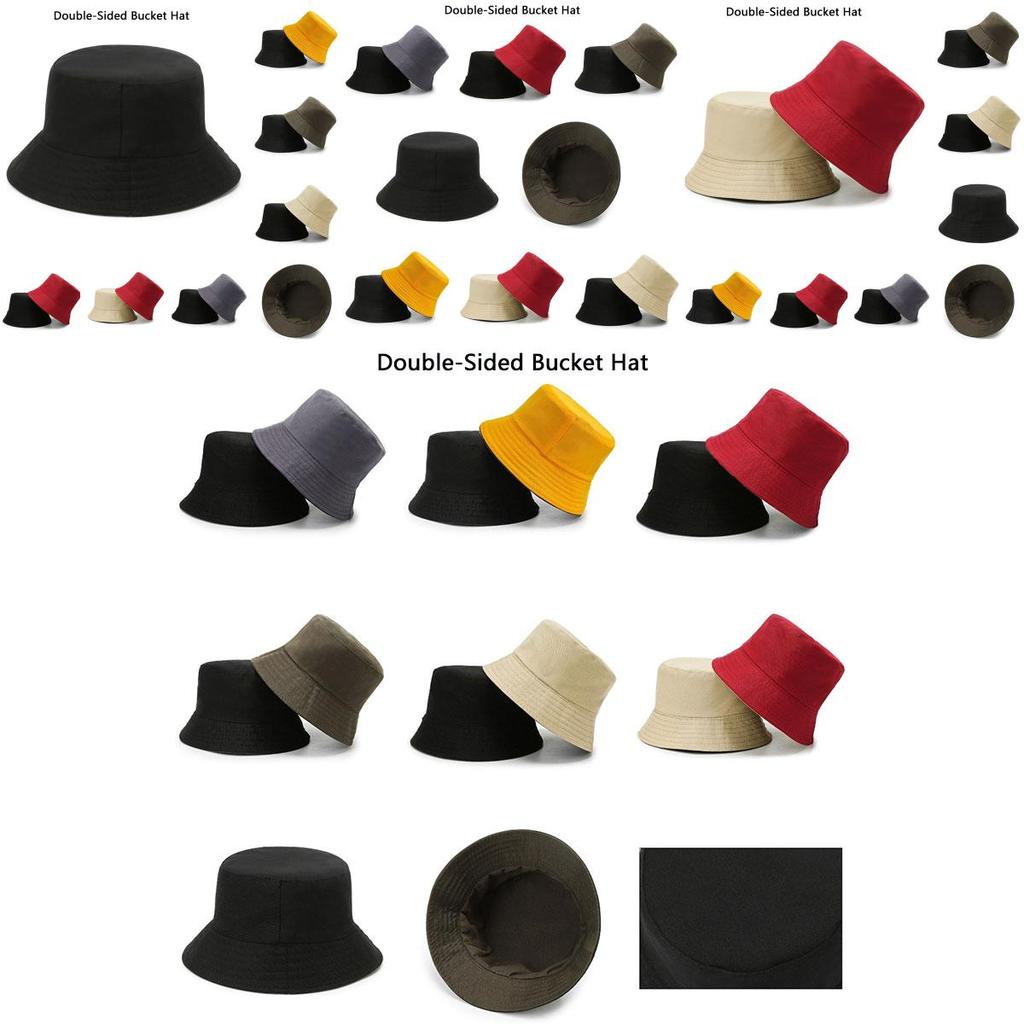Унисекс Хлопковая Панама Оверсайз для Большой Головы, Двусторонняя Дизайнерская для Защиты от Солнца и Воздухопроницаемости, Доступна в Разных Цветах