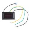 12V Universal Adjustable LED Oil Gauge Compatible for Motorcycle Car Fuel Level Gauge Indicator