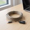 480 Mbps Speed USB 2.0 Extension Cable Plug and Play Network Card Data Cable  Signal Boosting