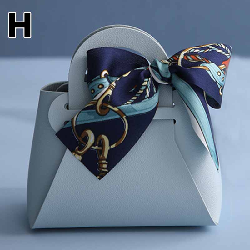 1 шт.. упаковка, сумка, форма, подарочная коробка, сумка для конфет, искусственная кожа, лента, бант с ручным креативом