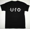 Винтажная футболка с принтом группы UFO для мужчин, с коротким рукавом, все размеры, унисекс
