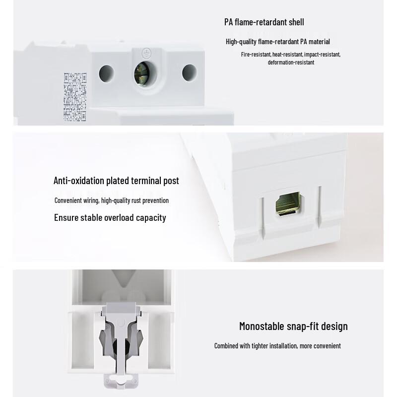 Delixi Electric DZ47X Modular DIN Rail Socket