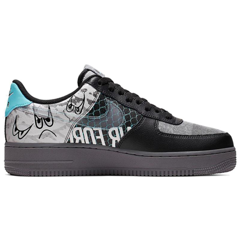 Nike Кроссовки Air Force 1 Low Off Noir Pure Platinum CI0066-001