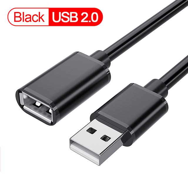 Essager USB-удлинитель USB 3,0 2,0, удлинитель «папа-мама» для Smart TV, PS4, Xbox One, ноутбука, USB3.0, удлинитель, кабель для передачи данных