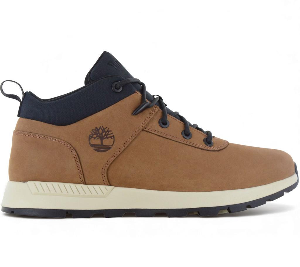 Timberland Sprint Basic Mid Sneakers - Men's Winter Shoes Boots Leather Rust TB0A277E-EM7 ORIGINAL