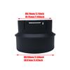 60/75/80/90mm Car Heater Ducting Reducer Hose Tube Connector Heater Ducting Pipe Joiner Connector for Eberspacher or Webasto