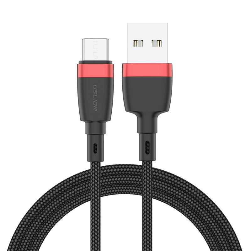 USLION USB Type C Cable for Huawei USB C Phone Cable Fast Charging Type C Cable for USB Type-C