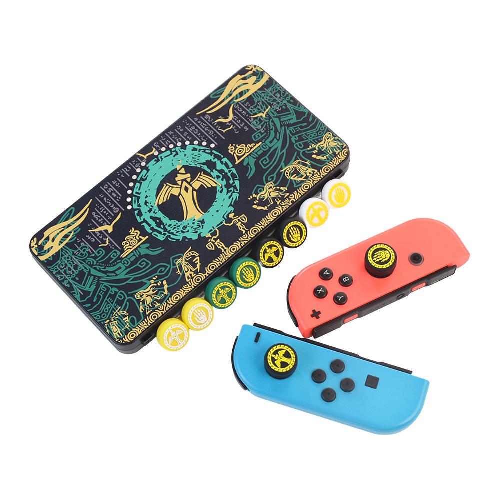Силиконовые противоскользящие колпачки на стики для контроллера Switch из серии Zelda