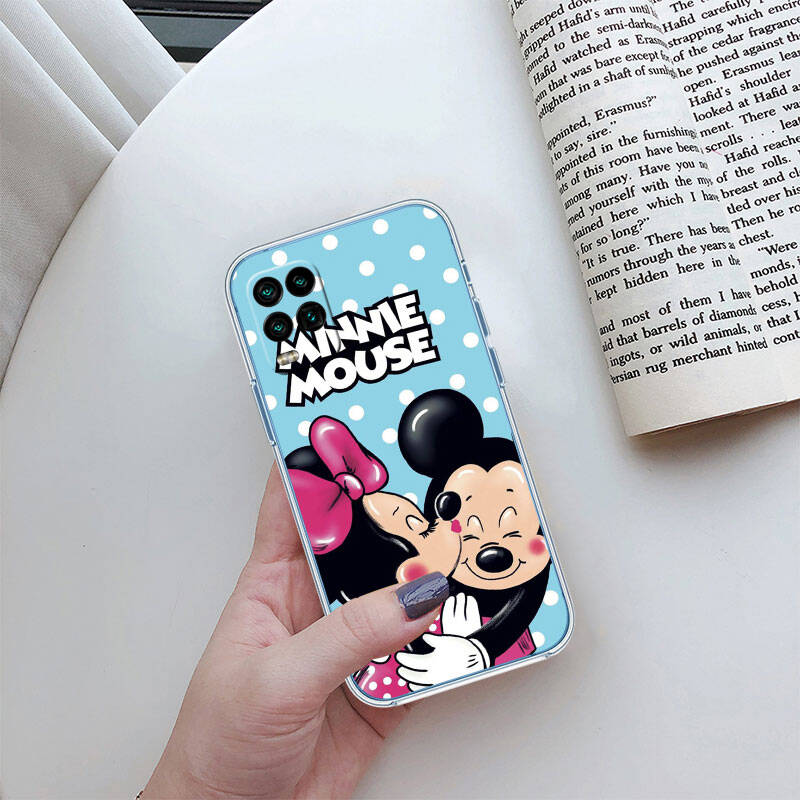 RT57 Mickey Minnie Mouse Case for Motorola E22S E7 G6 G7 G8 G9 Plus Power Play G10 G20 G04 E30 E40 E22 E20 E13 E15 G22 G23 G05 G75 G35 G55