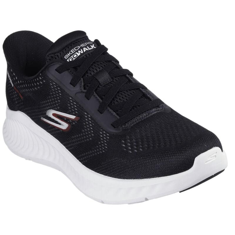 Skechers Gowalk Now-Payton Удобные Простые Универсальные Низкие Повседневные Кроссовки Мужские Черный 216375-BKW