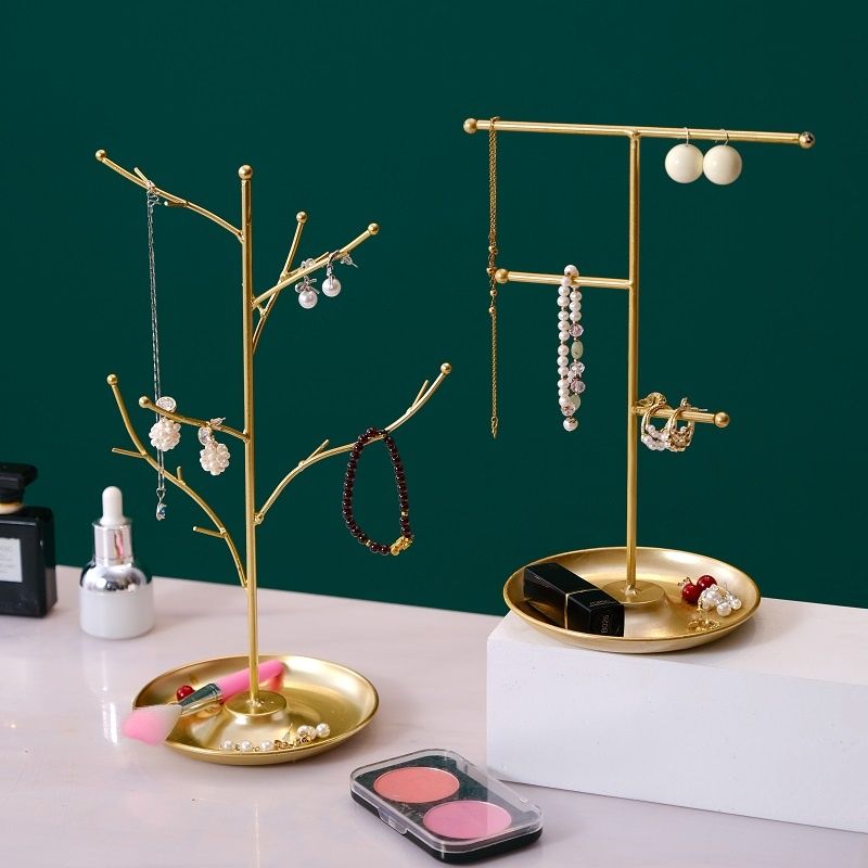 Держатель для украшений в виде ветки дерева: Скандинавская многофункциональная вешалка для ключей и подставка для дисплея, домашний декоративный органайзер для колец, ожерелий и аксессуаров