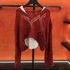 Pullover Sweater Female Early Autumn Diamond Hollow Knitwear Thin Design O Neck Long Sleeve Solid Casual Sweater Top