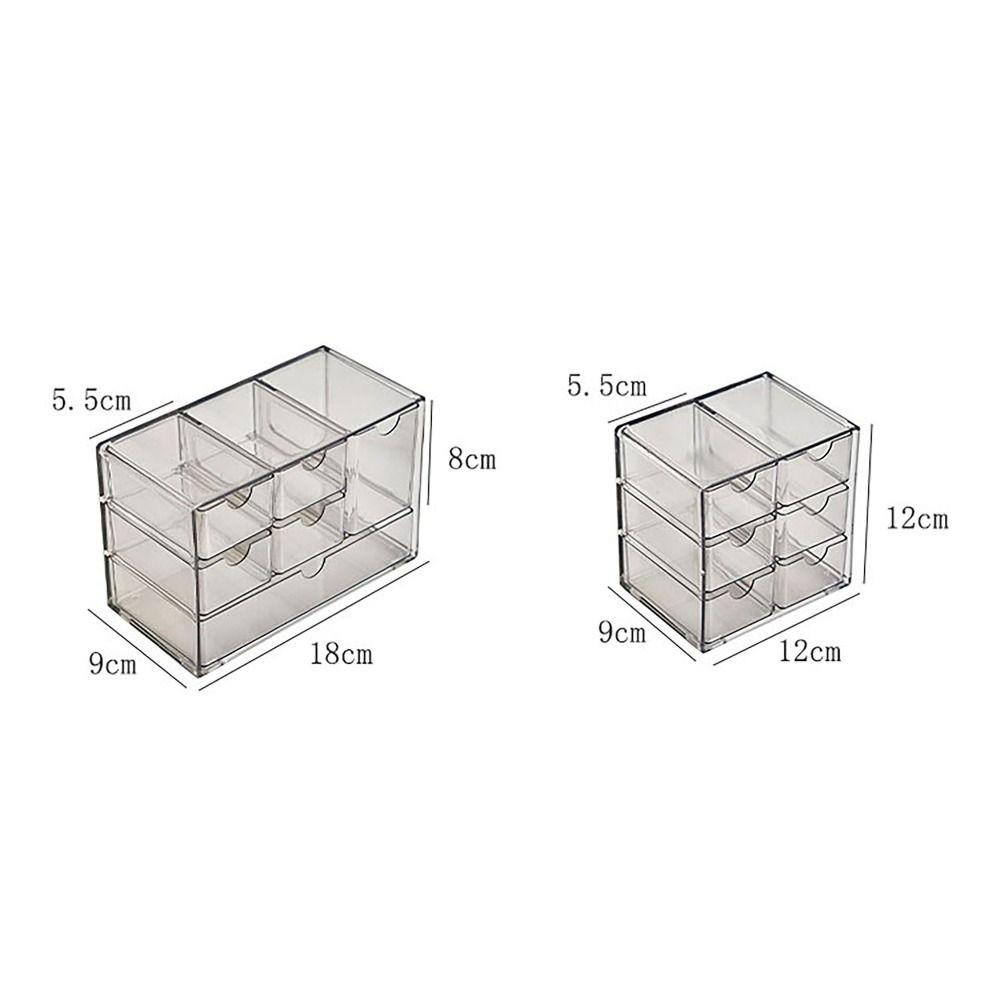 Ящик для хранения вещей, большая вместимость, стеллаж для хранения, прозрачная полка для товаров, студент