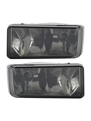 Пара передних противотуманных фар с лампочками для Chevy Silverado 2007-2013 с дымчатыми линзами