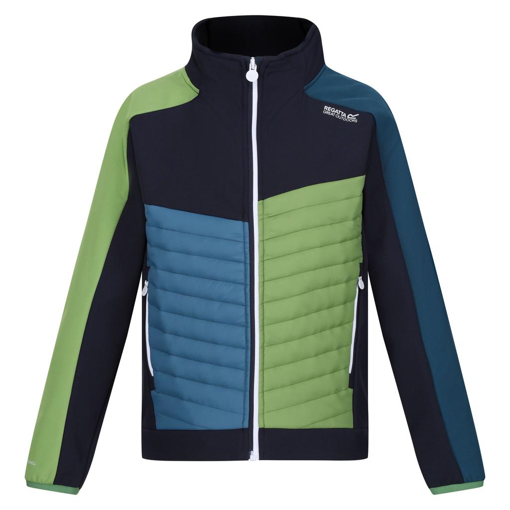 Regatta Childrens/Kids Brynden Padded Full Zip Soft Shell Jacket