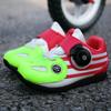 Children's Professional Cycling Shoes Outdoor Breathable MTB Bicycle Shoes Anti-Skid Sneakers Racing Road Bike SPD Cleat Shoes