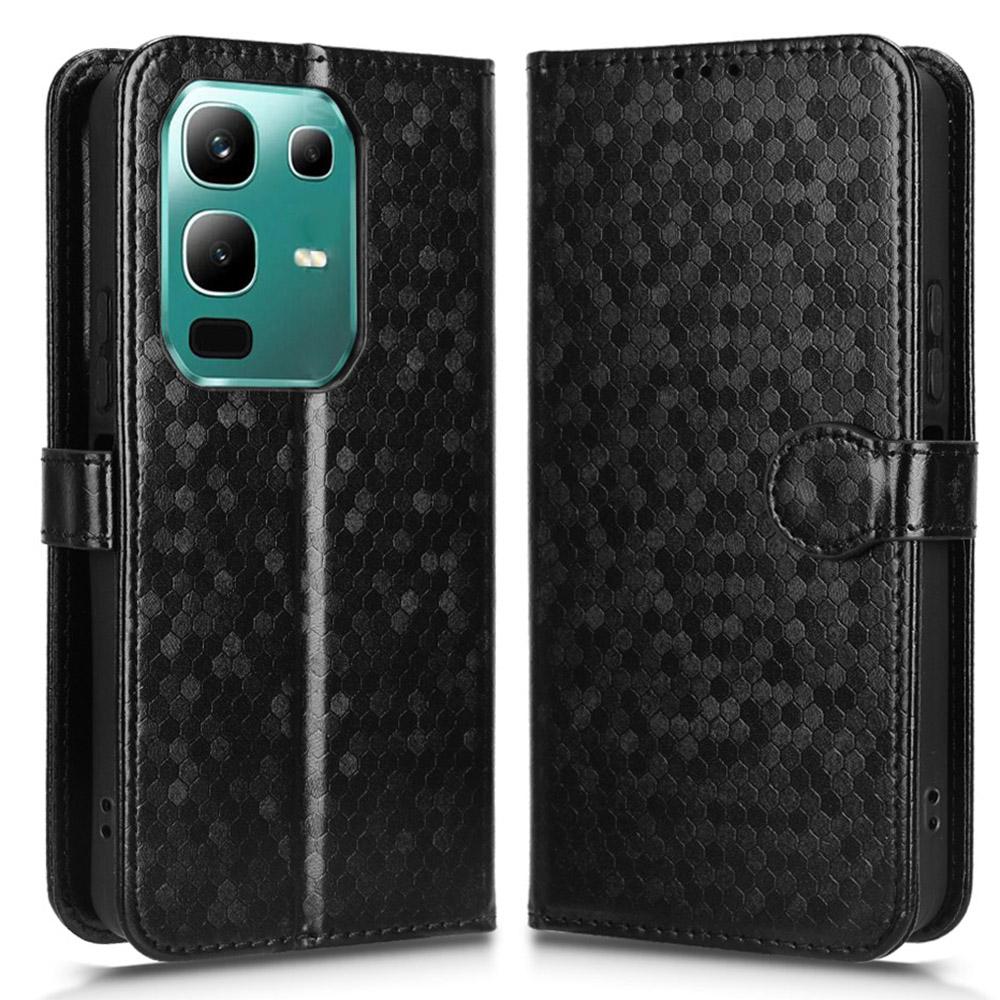 Для Infinix Note 50x 5G Чехол-кошелек Тиснение точками Искусственная кожа Чехол для телефона