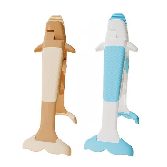 Зажим против ожогов Нескользящие кухонные щипцы Жаростойкий пластиковый инструмент для мисок и противней Дизайн кита Захват для кастрюль Многофункциональный кухонный инструмент