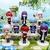 Набор фигурок Sousou No Frieren 10 см из ПВХ - 8 шт. Коллекционные фигурки Stark, Fern & Himmel, Декорации для рабочего стола, Модель, Игрушка