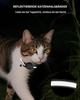Mini Cat GPS Tracker No Subscription Required, Built-in App for iOS & Android, Route Display, Reflective Cat Collar, IP68 Waterproof
