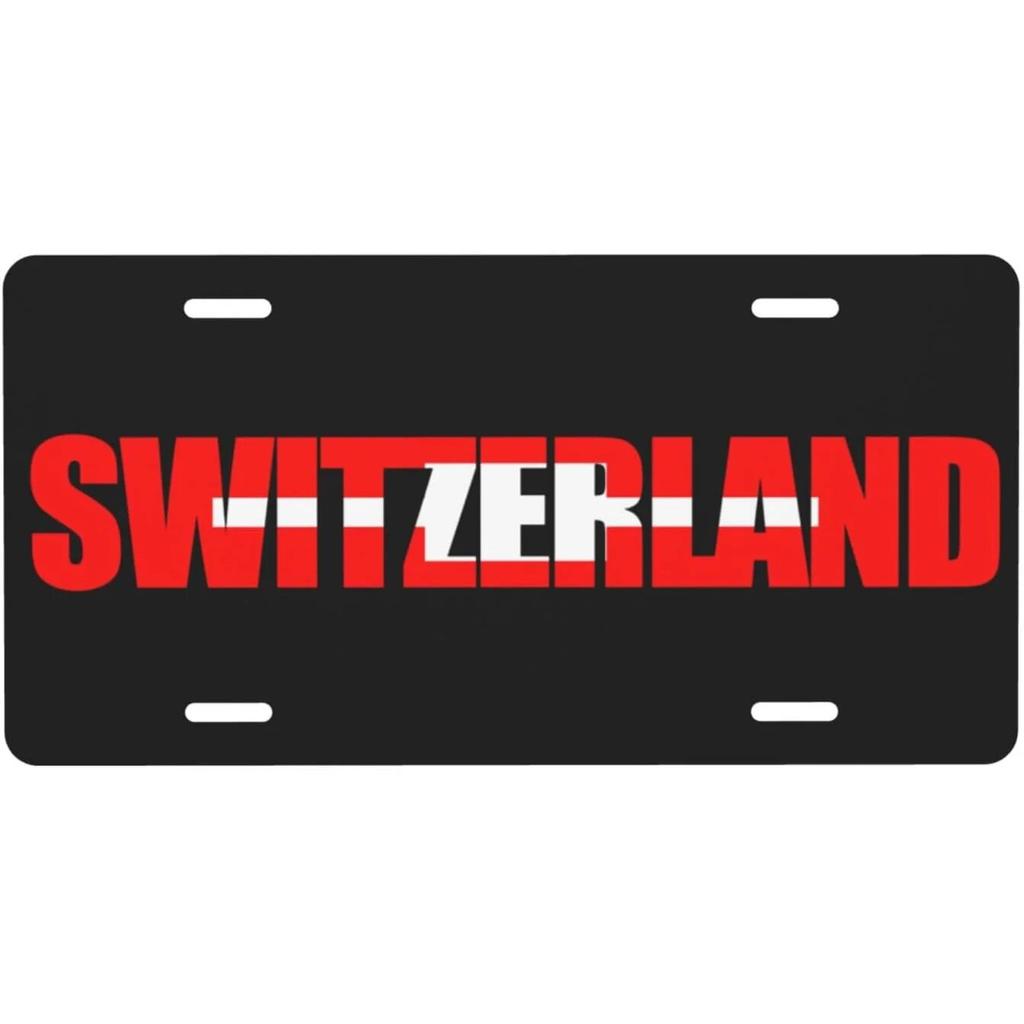 Vintage Plaque National Flags License Plate Spain Russia Netherlands Metal Tin Sign Garage Bar Pub Club Home Wall Decor 6X12Inch