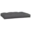 7 Piece Pallet Cushions Anthracite Fabric