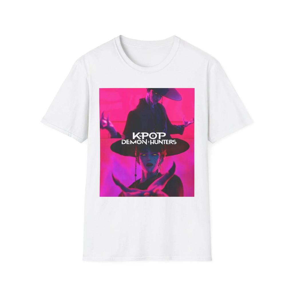 K-pop Истребитель демонов Саджа Мальчики Футболка Харадзюку Круглый вырез Повседневная Аниме Футболка Топы Унисекс
