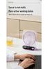 USB Rechargeable High-Power Transparent Desk Fan - Portable, Multifunctional for Office and Outdoor