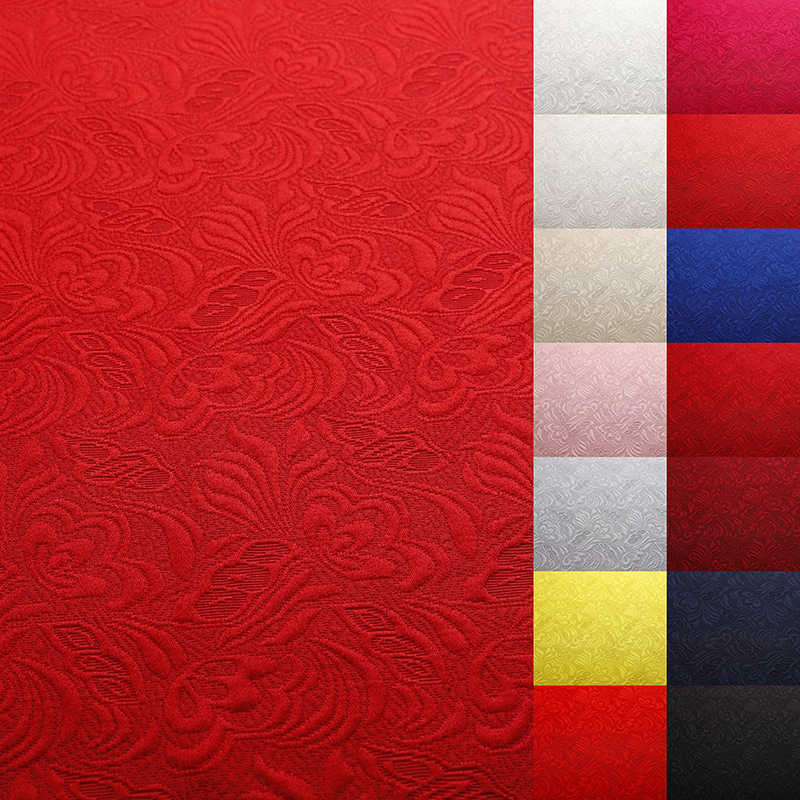 Утолщенная однотонная жаккардовая ткань DIY Ткань Ретро тисненая жаккардовая ткань с бабочками