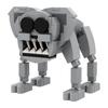 MOC Новая игра ужасов Zoonomaly Модель из кубиков Животное-ужастик Кошка Слон Коала Обезьяна Строительные блоки Зоопарк ужасов Сборные игрушки Подарок
