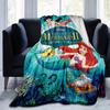 1pc, Disney The Little Mermaid II Return to the Sea Home Decor Throw Blanket Perfect for Couch, Bed, Travel, Camping, Car, Beach, Office