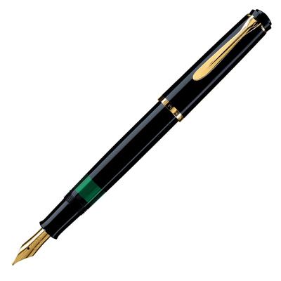 Pelikan Pelikan перьевая ручка F Fine Point Black Classic M200 обычный импортный продукт