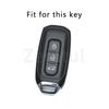 Автомобильный смарт-чехол-сумка из ТПУ и кожи для брелока-ключа Ford Territory Ev, держатель-чехол, защитные аксессуары